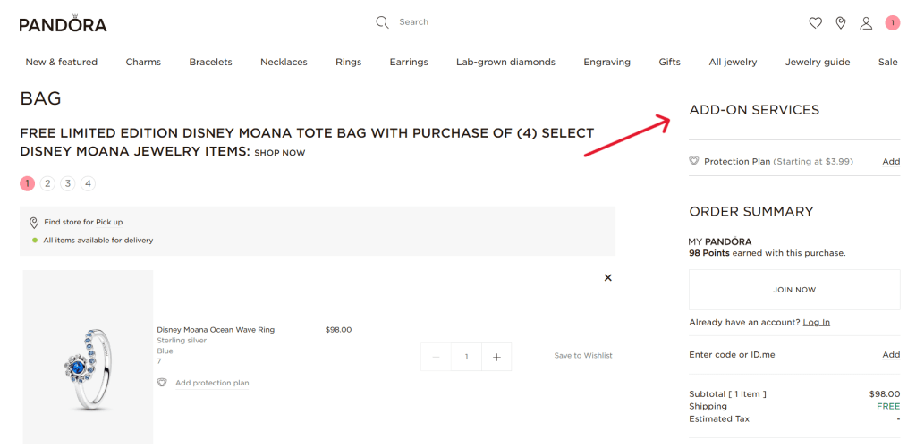 increase aov Shopify with paid services and add-ons
