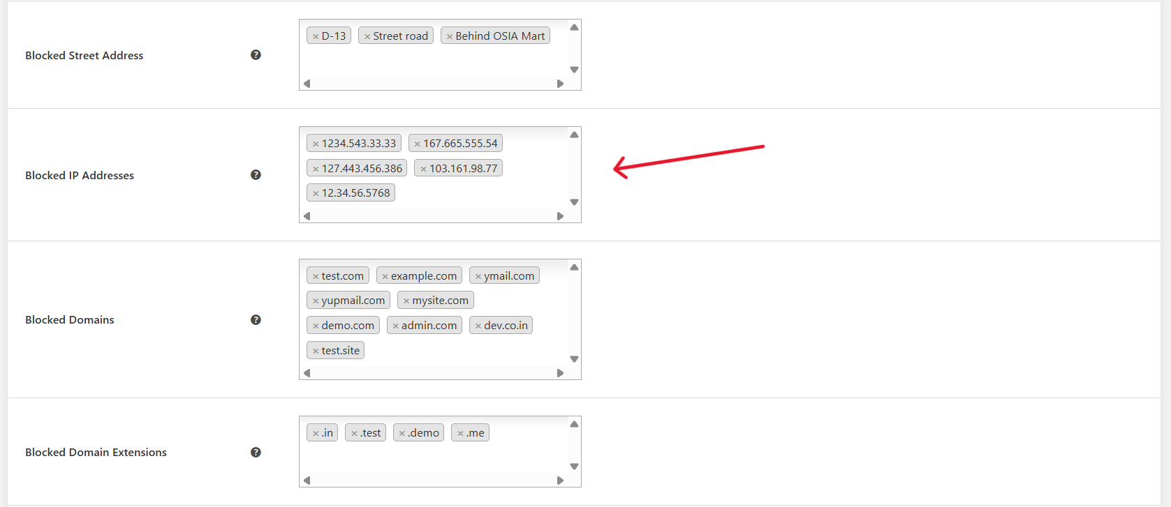 How to block an IP address in WooCommerce