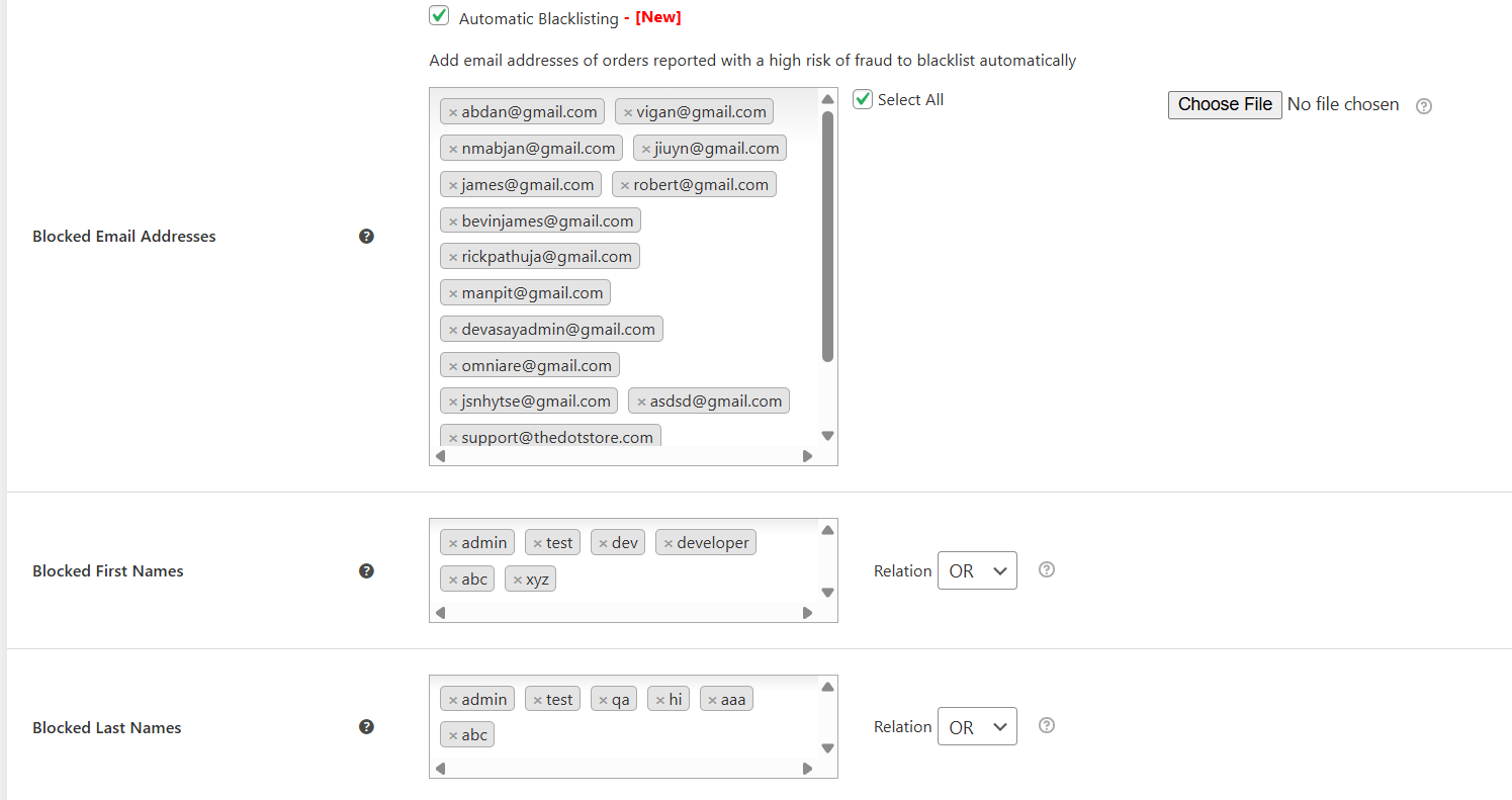 WooCommerce block user - 2