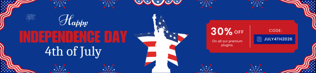 Landing page price box offers banners - 4th July 2026