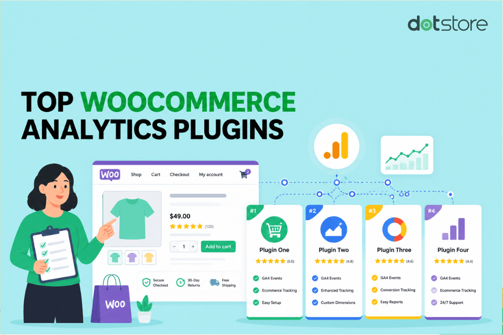 best Google Analytics plugin for WooCommerce - featured image