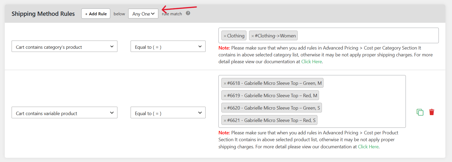 WooCommerce shipping based on product category - 3