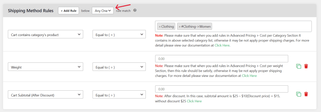 WooCommerce shipping based on product category - 4