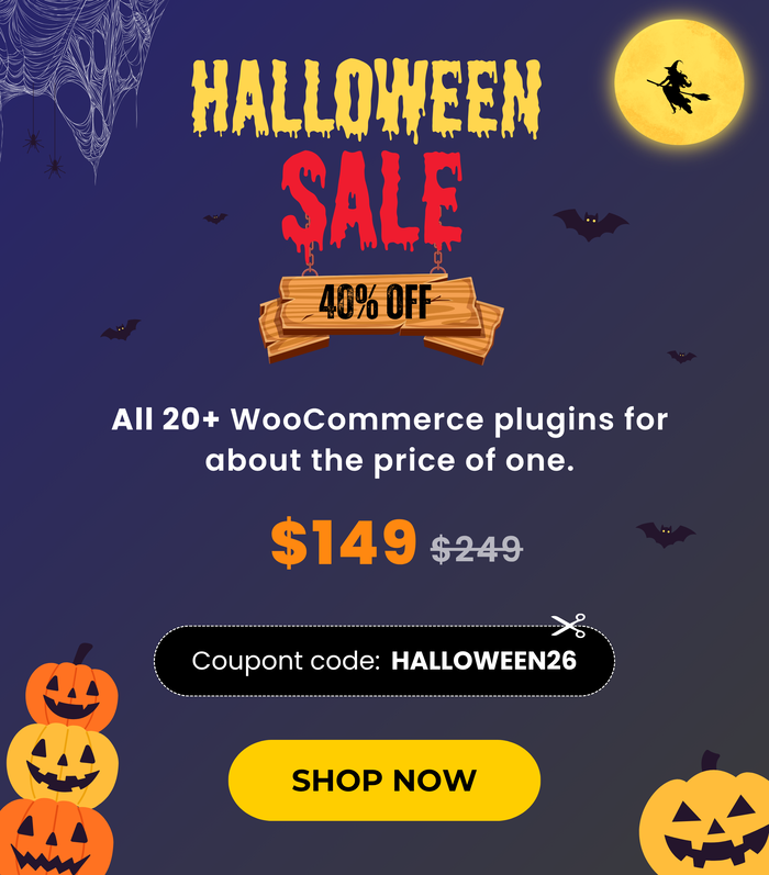 Dots - Blog sidebar Halloween offer banner