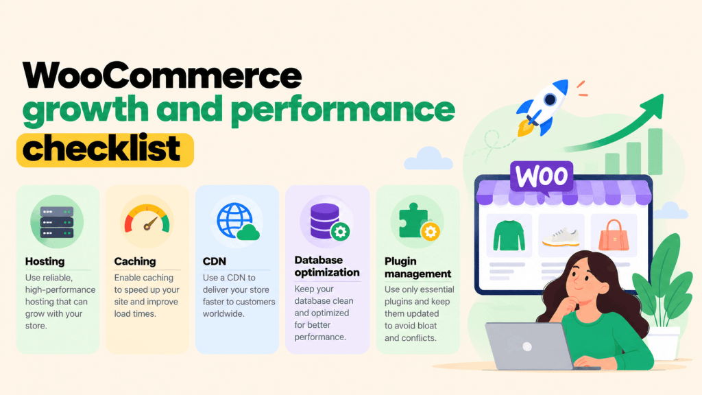WooCommerce Website technical performance requirements