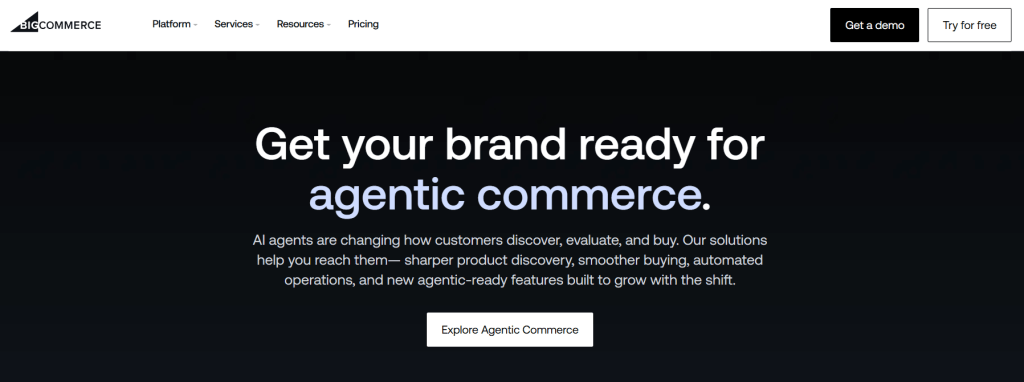 WooCommerce alternative - BigCommerce