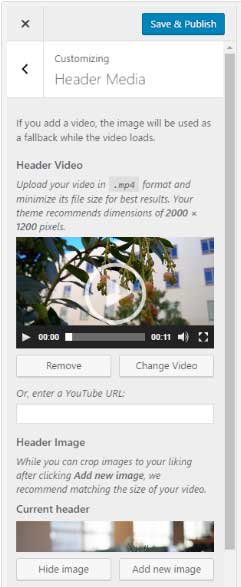 11 Amazing New Features in WordPress 4.7 10 Add YouTube & Vimeo Videos in Headers