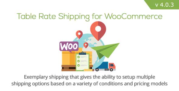 2. Table Rate Shipping For WooCommerce