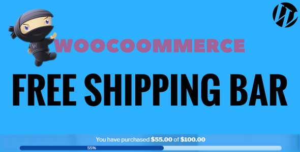 12. WooCommerce Free Shipping Bar plugin