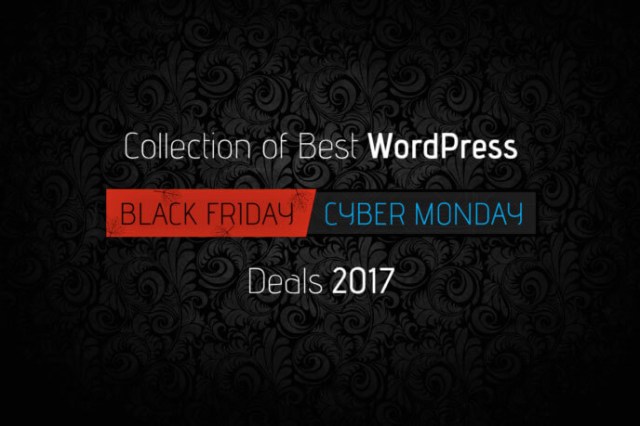 Black Friday & Cyber Monday WordPress Coupons & Deals 2017 – Get them Now!