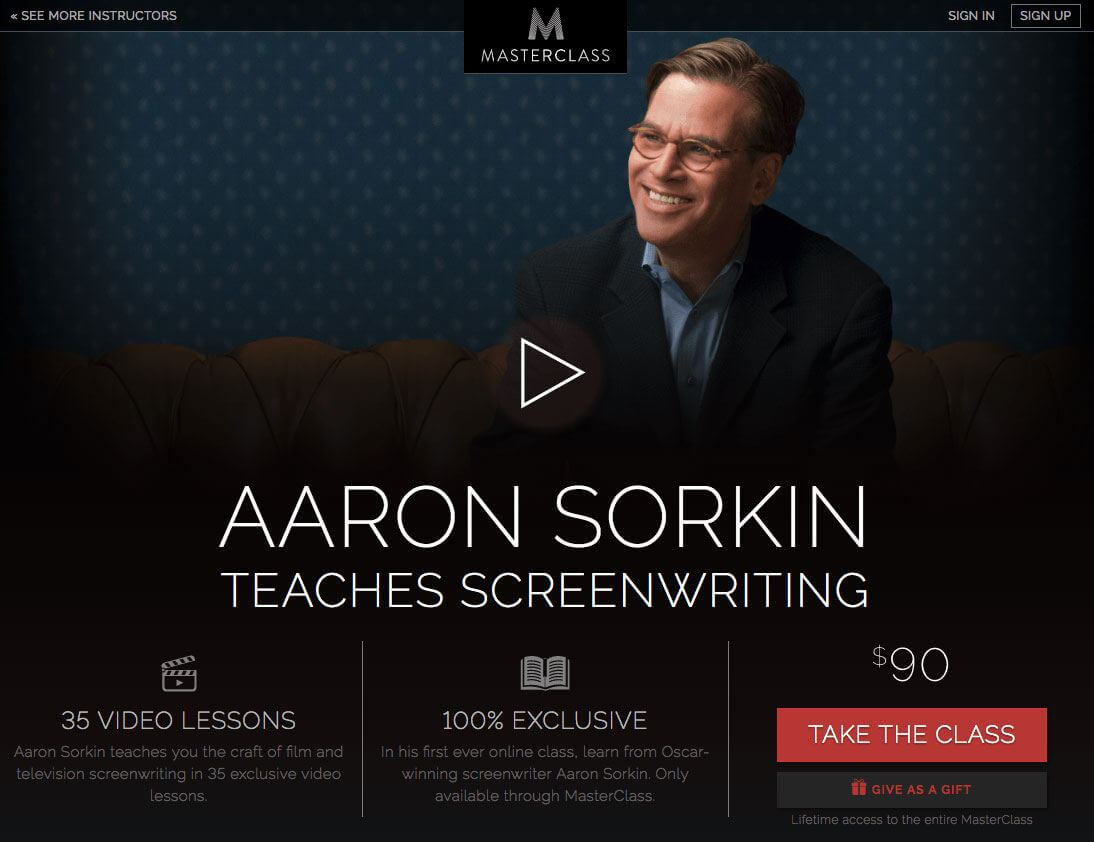 Top 18 Marketing Landing pages for Popular Companies – Know what helps them ‘Sell’ 11 Masterclass