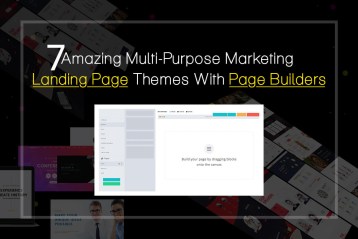 7 Amazing Multi Purpose Marketing Landing Page Themes With Page Builders Blog banner 22 01 18 2