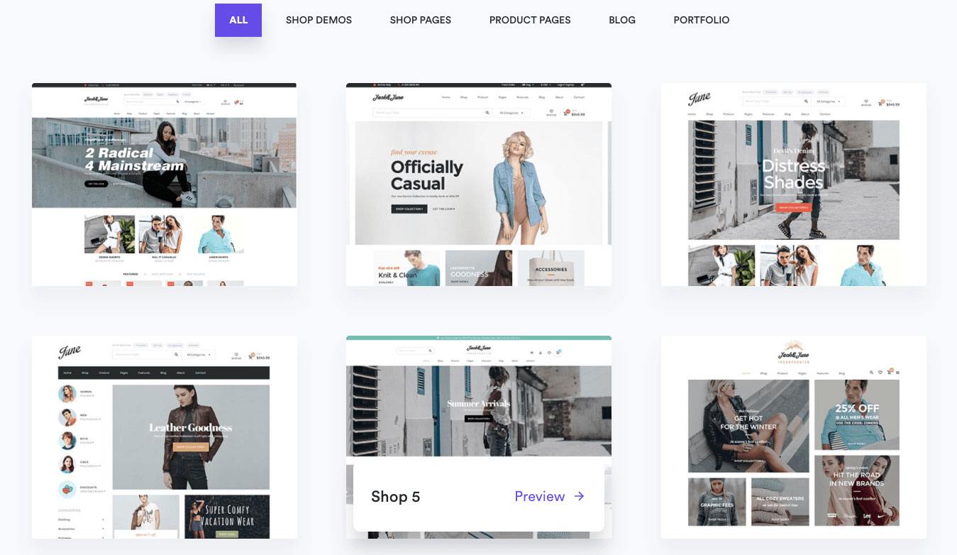 30 Best eCommerce WordPress Themes Powered by WooCommerce 20 Screen Shot 2018 03 06 at 11.17