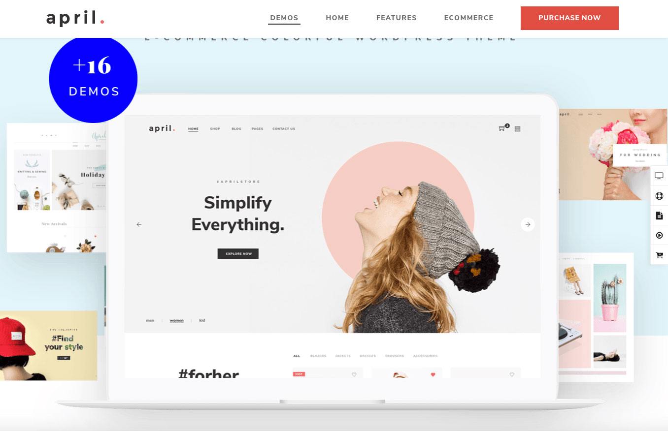 30 Best eCommerce WordPress Themes Powered by WooCommerce 23 Screen Shot 2018 03 06 at 3.37
