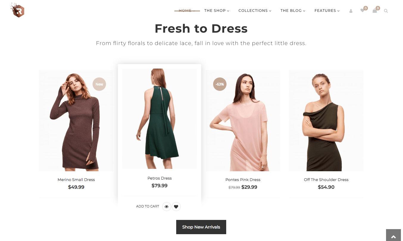 30 Best eCommerce WordPress Themes Powered by WooCommerce 24 Screen Shot 2018 03 07 at 3.32