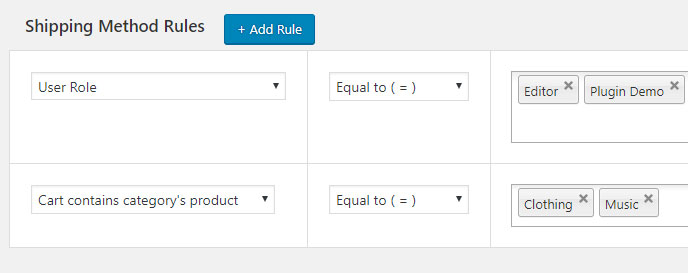 How do I set up category based flat rate shipping method in WooCommerce store36