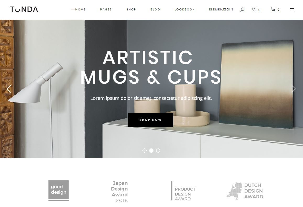 25 Latest Furniture WordPress Themes for Manufacturers, Stores and Interior Designers in 2018 20 tunda theme