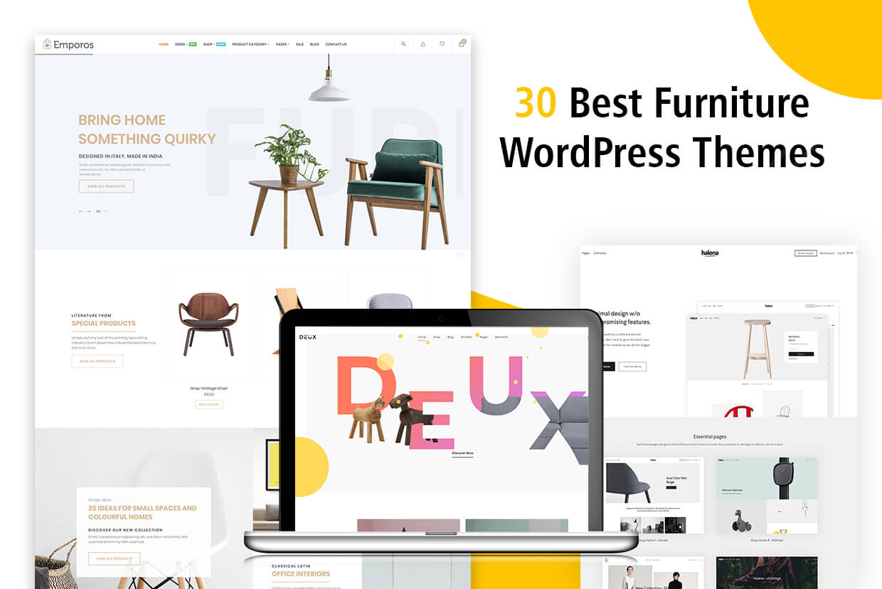 30+ Best Furniture WordPress themes
