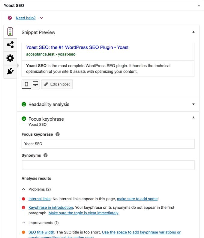 Top 10 WordPress Plugins 1 01 Yoast SEO