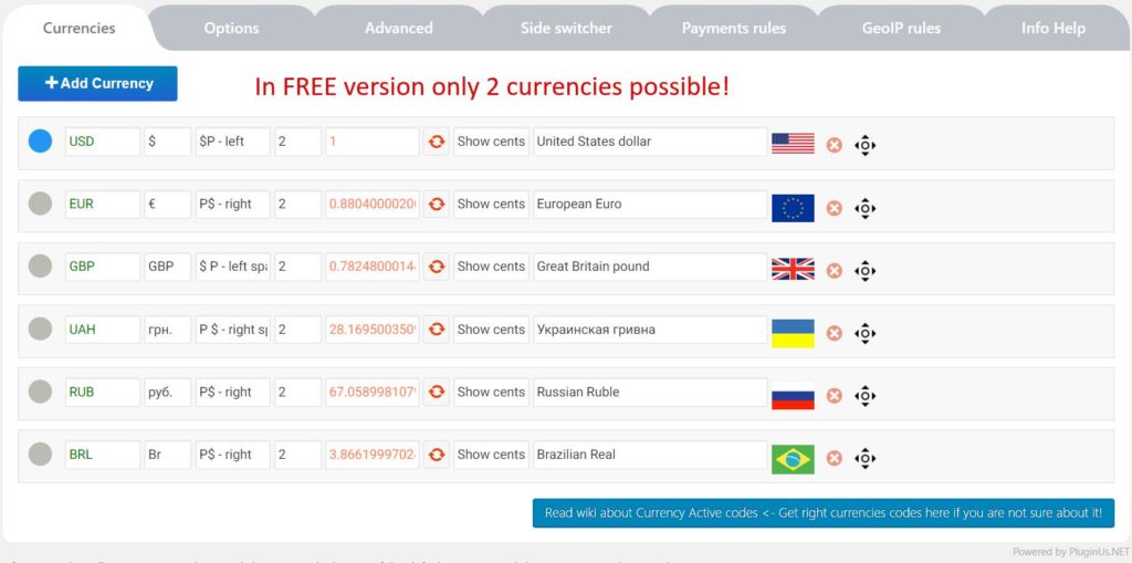 25 Must-Have WooCommerce Plugins for 2019 6 06 WooCommerce Currency Switcher
