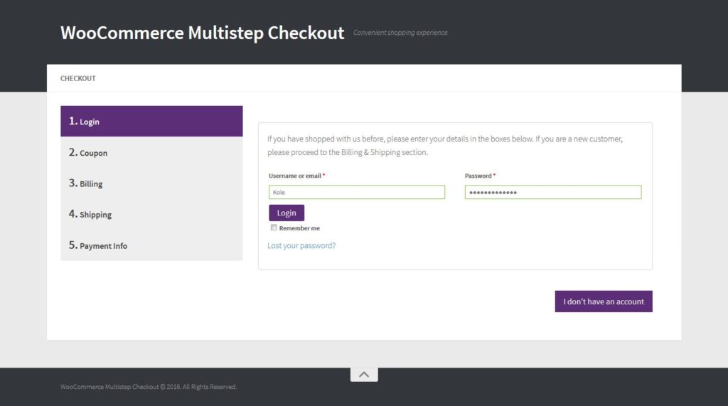 25 Must-Have WooCommerce Plugins for 2019 18 16 6 WooCommerce Multistep Checkout Wizard