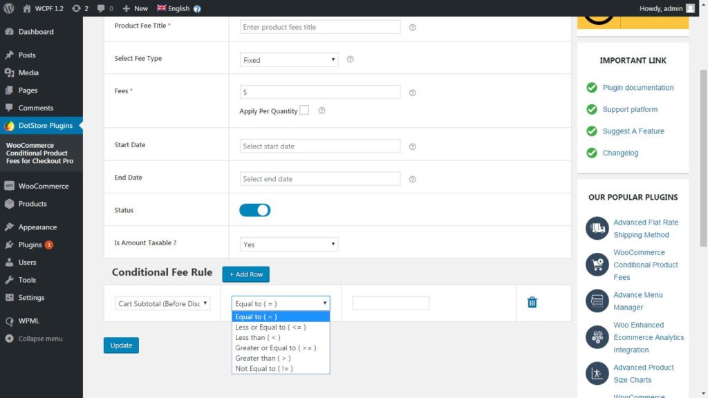 25 Must-Have WooCommerce Plugins for 2019 25 22 WooCommerce Conditional Product Fees For Checkout