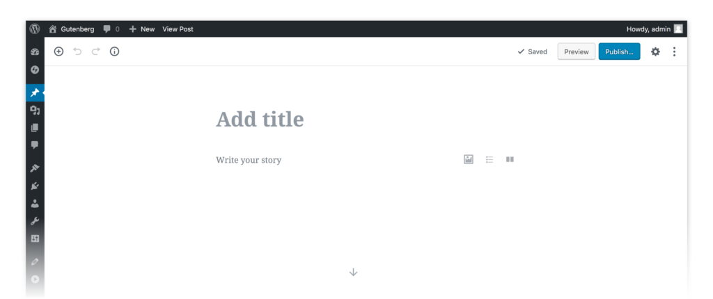 How to Convert Existing WordPress Posts to Gutenberg Blocks? 1 The New WordPress Editor - Gutenberg