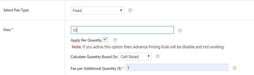 How to charge cart based extra Fee in WooCommerce? 3 Fee - Apply Per Quantity - Cart Based