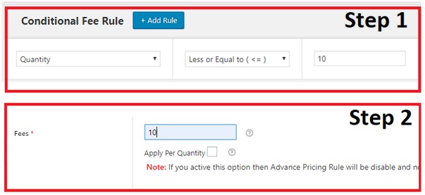 How to Charge Quantity Based Advance Extra Fees? 1 Charge Extra Fee when Certain Item Count Related Condition is fulfilled