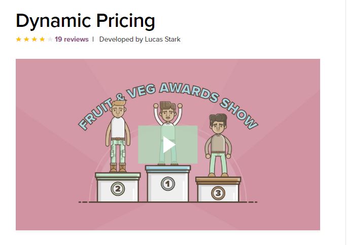 10 Best Bulk Discount Plugins for your WooCommerce 1 Plugin 1 - WooCommerce Dynamic Pricing
