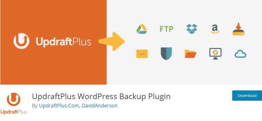 Figure 10 - Updraft WordPress Backup - List of Free WordPress Plugins to Improve Your Site