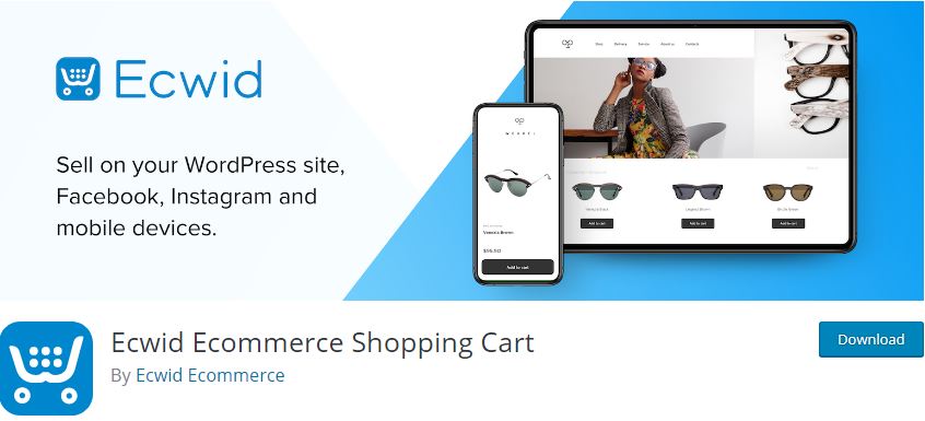 Figure 11 - Ecwid Ecommerce Shopping Cart - The list of best WP eCommerce Plugins & Shopping Cart Solutions