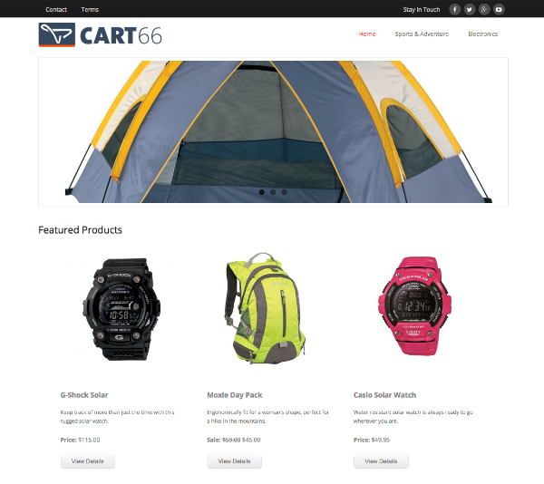 Figure 7 - Cart66 Cloud - The list of best WP eCommerce Plugins & Shopping Cart Solutions