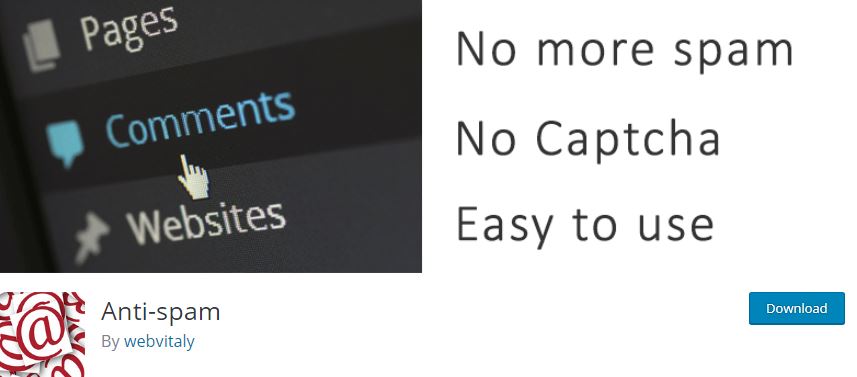 6 WordPress Anti-Spam Plugins to Keep the Spammer away from your website 6 Figure 6 - Anti-Spam Plugin - List of Top 6 WordPress Anti-Spam Plugins