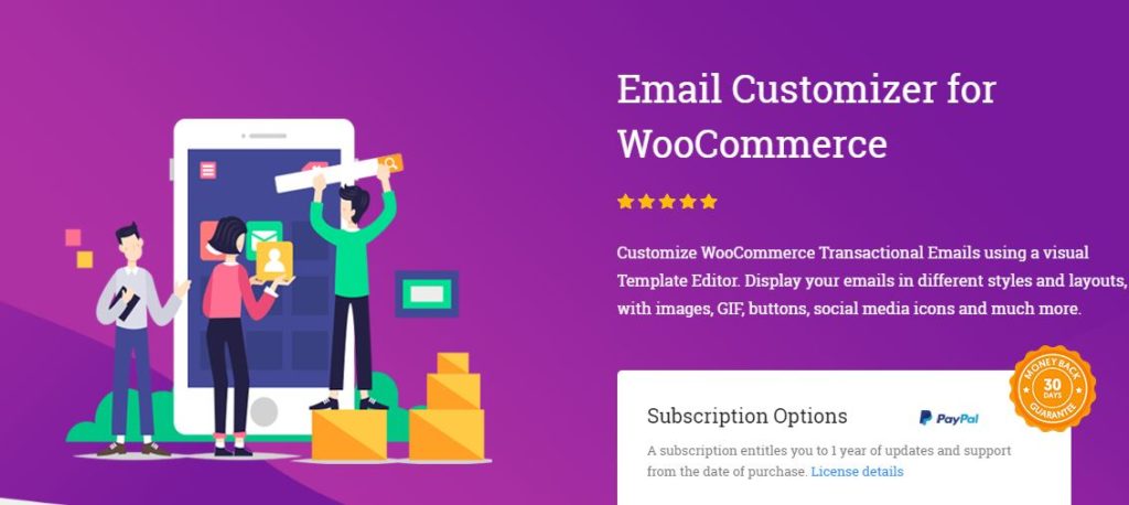 Figure 10 - WooCommerce Email Customizer by Themehigh - List of 10 Best Email Customizer Plugins (WooCommerce)