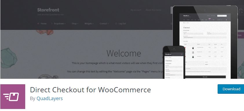 Best WooCommerce Plugins for Your Store’s Extended Capability – 60+ Plugins 10 Direct checkout for woocommerce plugin