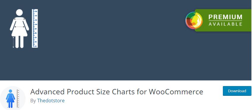 Best WooCommerce Plugins for Your Store’s Extended Capability – 60+ Plugins 13 Advance product size charts for woocommerce plugin