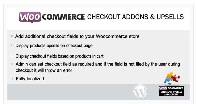 Best WooCommerce Plugins for Your Store’s Extended Capability – 60+ Plugins 15 Woocommerce checkout addons & upsells