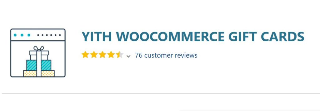 Best WooCommerce Plugins for Your Store’s Extended Capability – 60+ Plugins 30 5‑2 - Top 6 WooCommerce Coupon Plugins - 2 - YITH WooCommerce Gift Cards Plugin