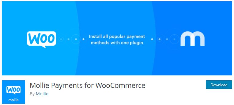 Best WooCommerce Plugins for Your Store’s Extended Capability – 60+ Plugins 49 8‑8‑5 - Top WordPress Gateway Plugins - 5 - Mollie Payments For WooCommerce Plugin