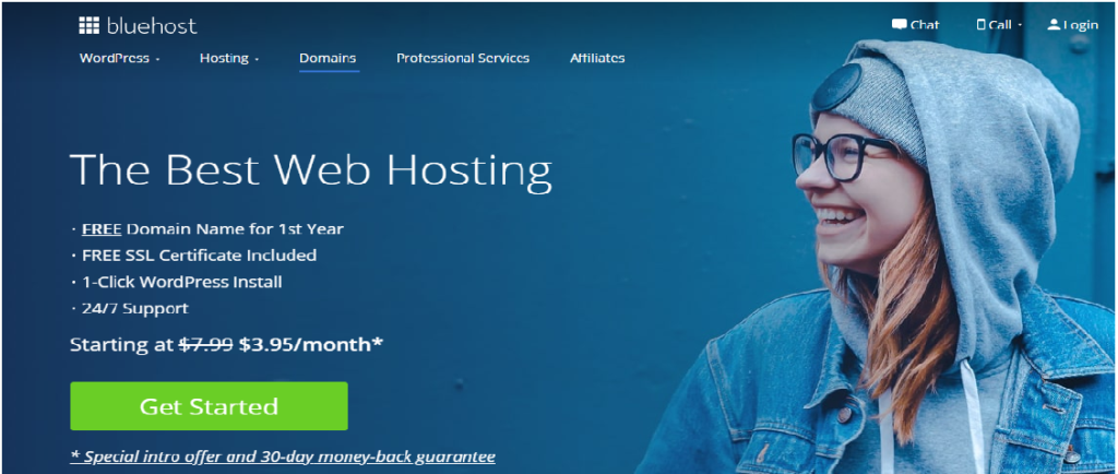 Bluehost - Official Hosting Partner of WordPress