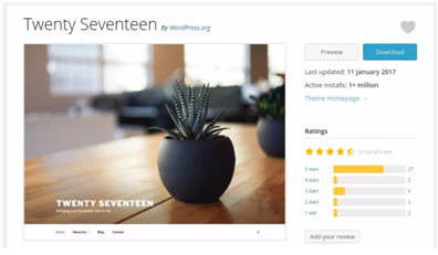 Theme Preview to understand how it will look when configured on your domain