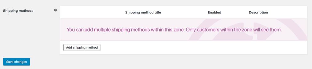 Figure 1: Add the USPS Shipping Method in your WooCommerce Store