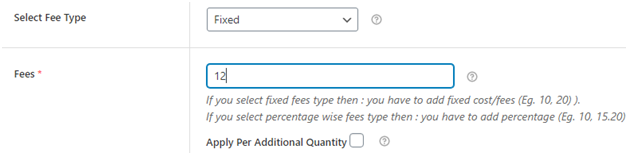 Figure 3 - Case One: Set $12 as Fixed Extra Fee or Conditional Fee