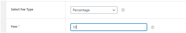 Figure 5: Case Two: Set 10% as a shipping fee for orders