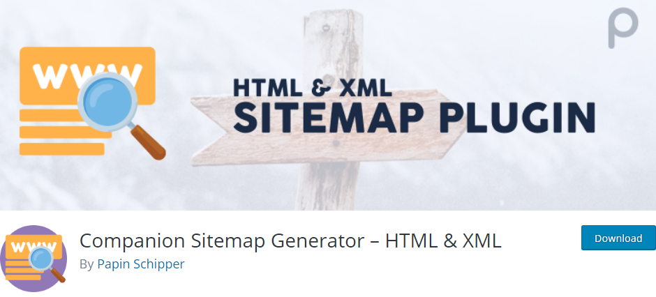 Plugin 2 - Companion Sitemap Generator - Plugins for Business Promotion