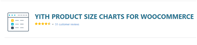 Top 15 WooCommerce size guide plugin Listing 2 Plugin 2 - YITH Product Size Charts For WooCommerce - one of Top 15 WooCommerce size guide plugins