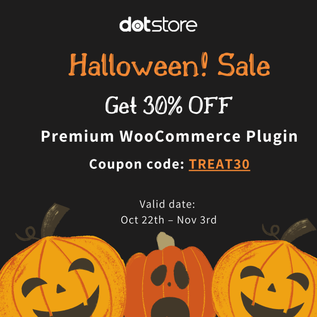 Best Halloween Discounts and Deals on WordPress and WooCommerce Plugins 1 Get 30% OFF on All Premium WooCommerce Plugins