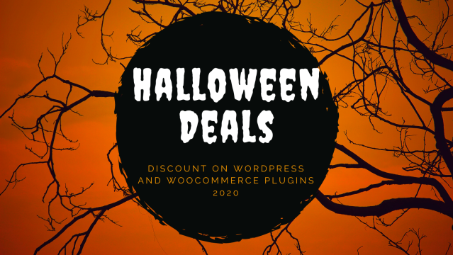 Best Halloween Deals and Discount on WordPress and WooCommerce Plugins 2020