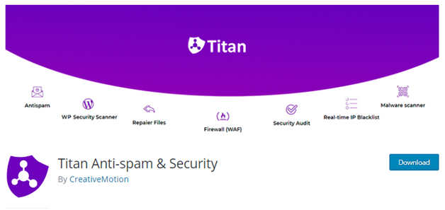 Plugin 3 - Anti-Spam by webvitaly - One of the best Antispam Plugins for WordPress websites